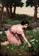 John William Waterhouse Spring Spreads One Green Lap of Flowers Sweden oil painting artist